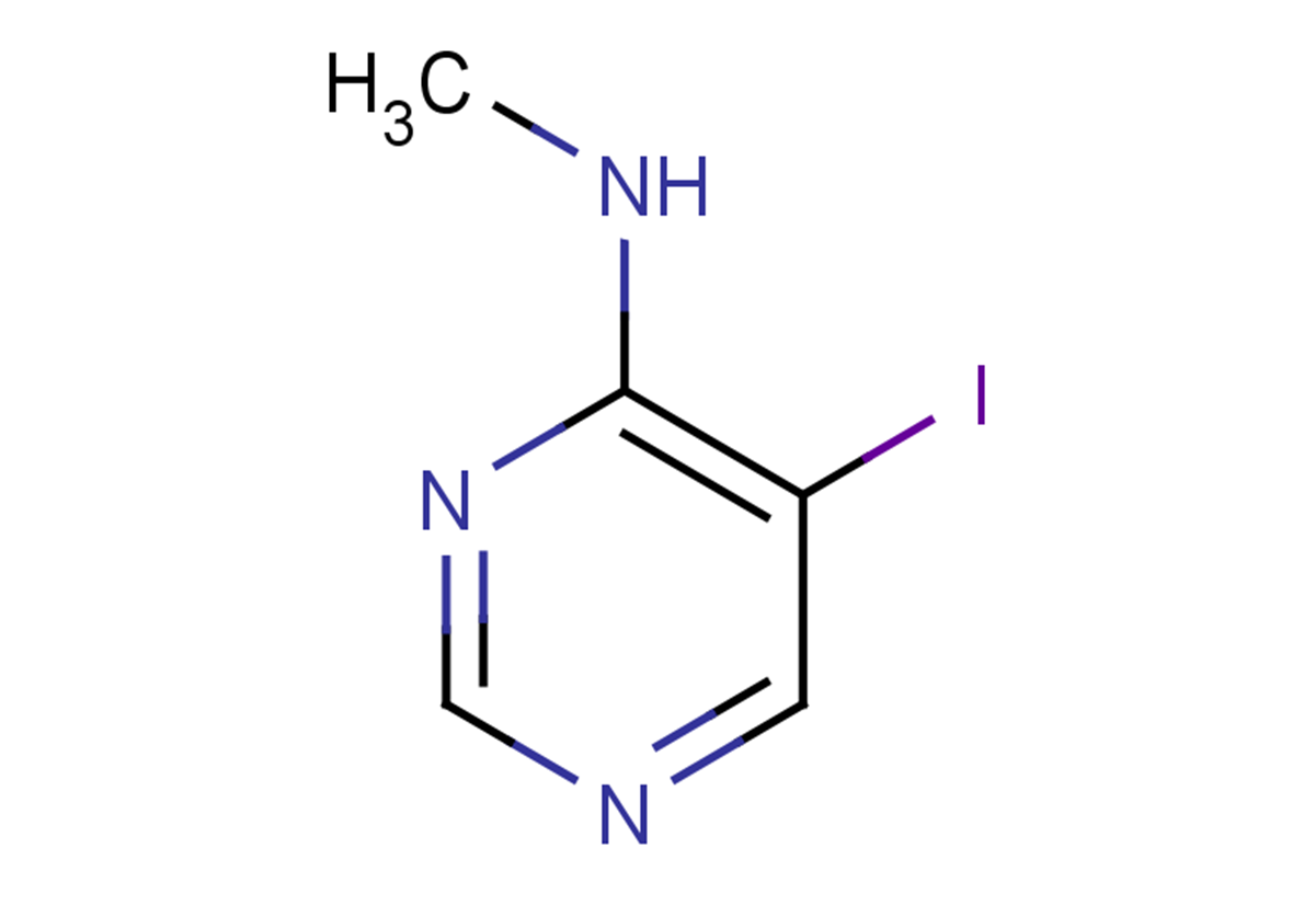 5-iodo-N-methylpyrimidin-4-amine