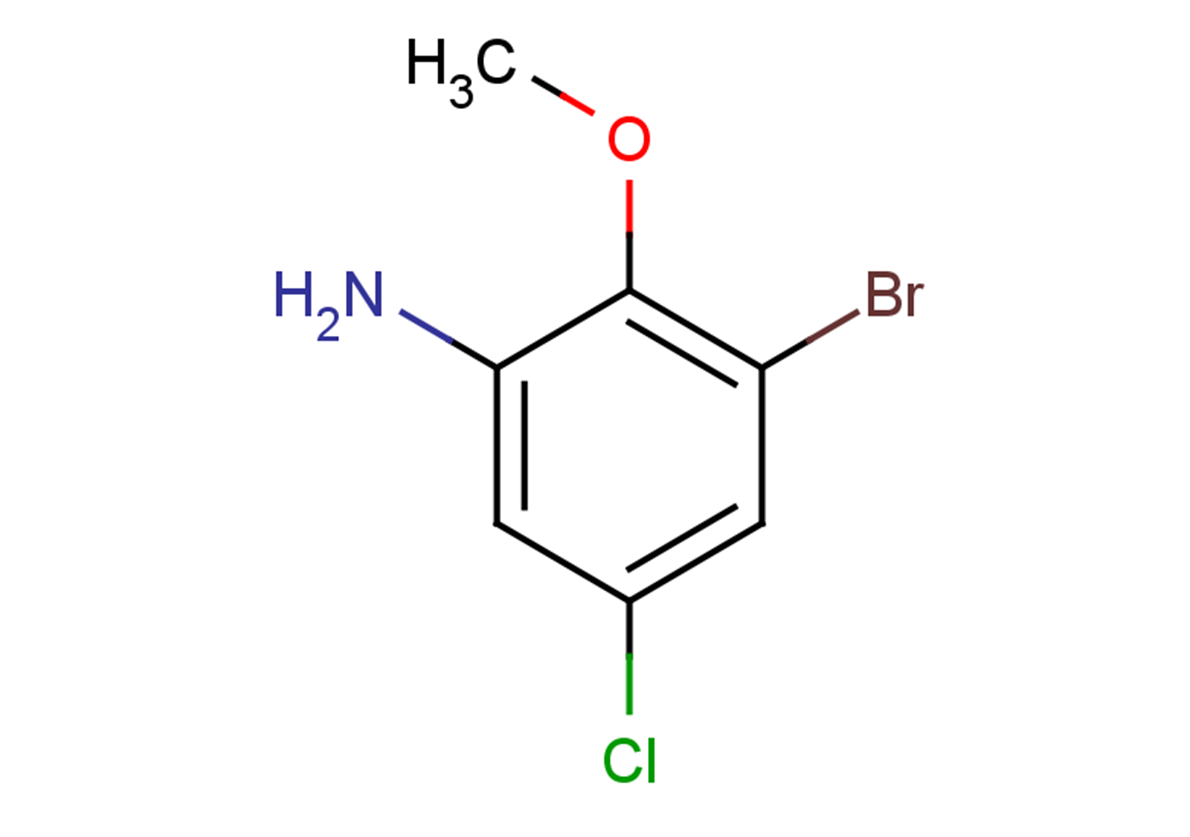 3-bromo-5-chloro-2-methoxyaniline