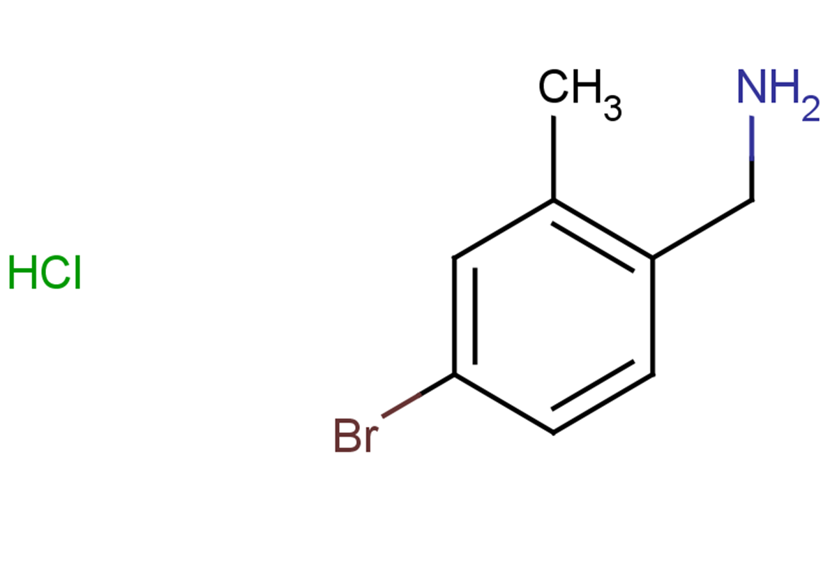 (4-bromo-2-methylphenyl)methanamine hydrochloride