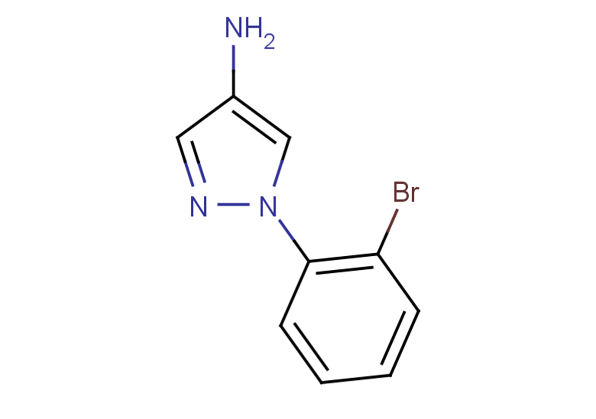 1-(2-bromophenyl)-1H-pyrazol-4-amine
