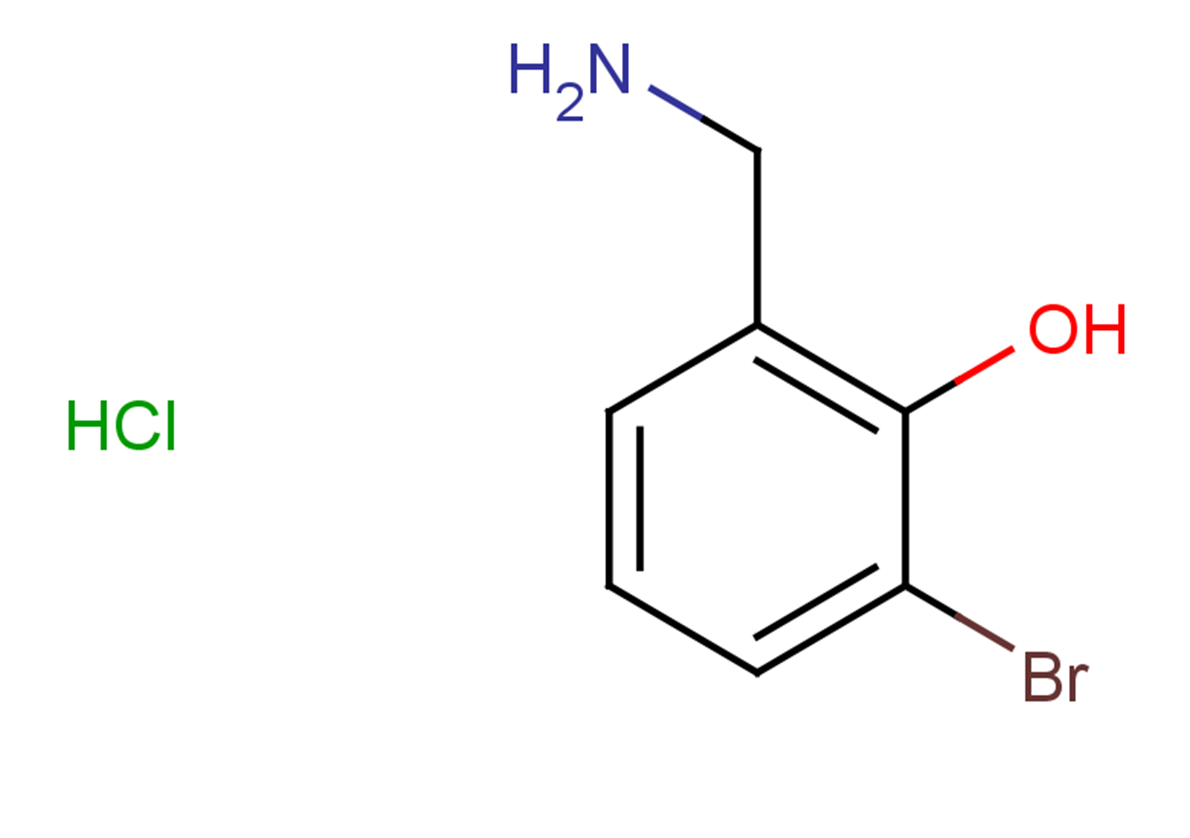 2-(aminomethyl)-6-bromophenol hydrochloride