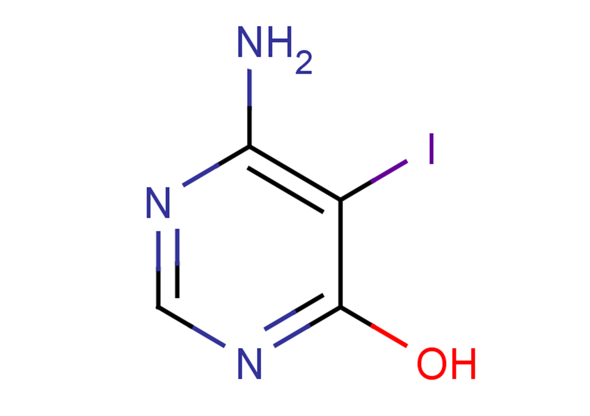 6-amino-5-iodopyrimidin-4-ol
