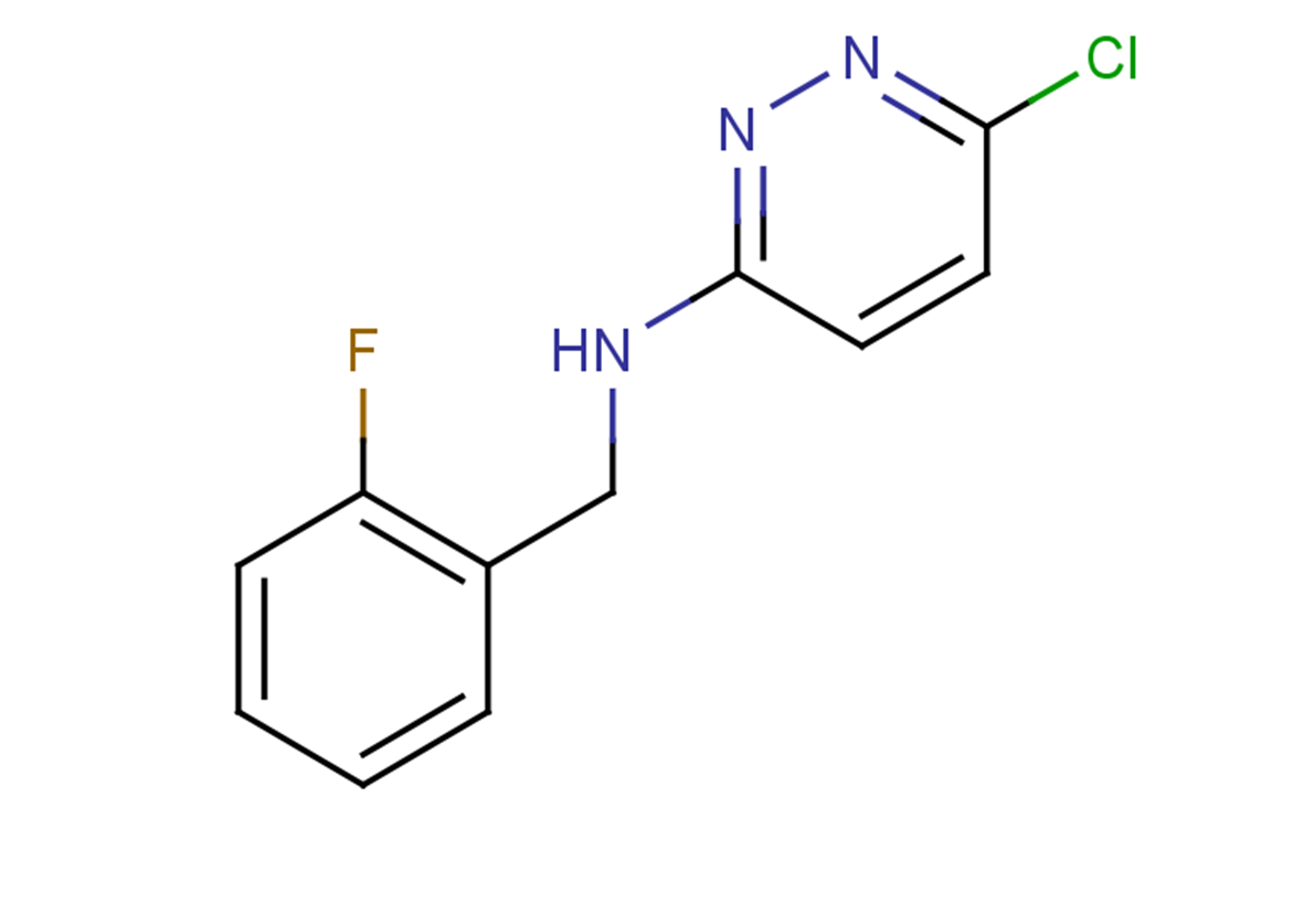 6-chloro-N-[(2-fluorophenyl)methyl]pyridazin-3-amine