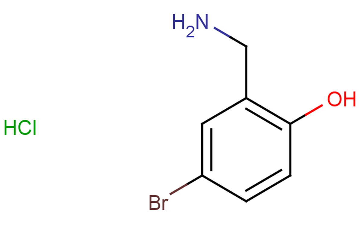 2-(aminomethyl)-4-bromophenol hydrochloride