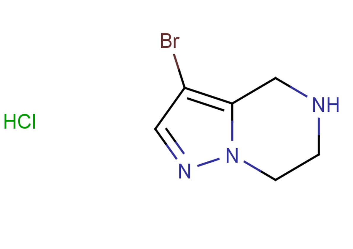 3-bromo-4H,5H,6H,7H-pyrazolo[1,5-a]pyrazine hydrochloride