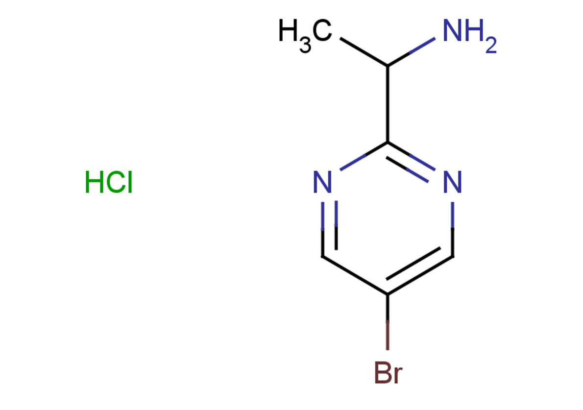 1-(5-bromopyrimidin-2-yl)ethan-1-amine hydrochloride