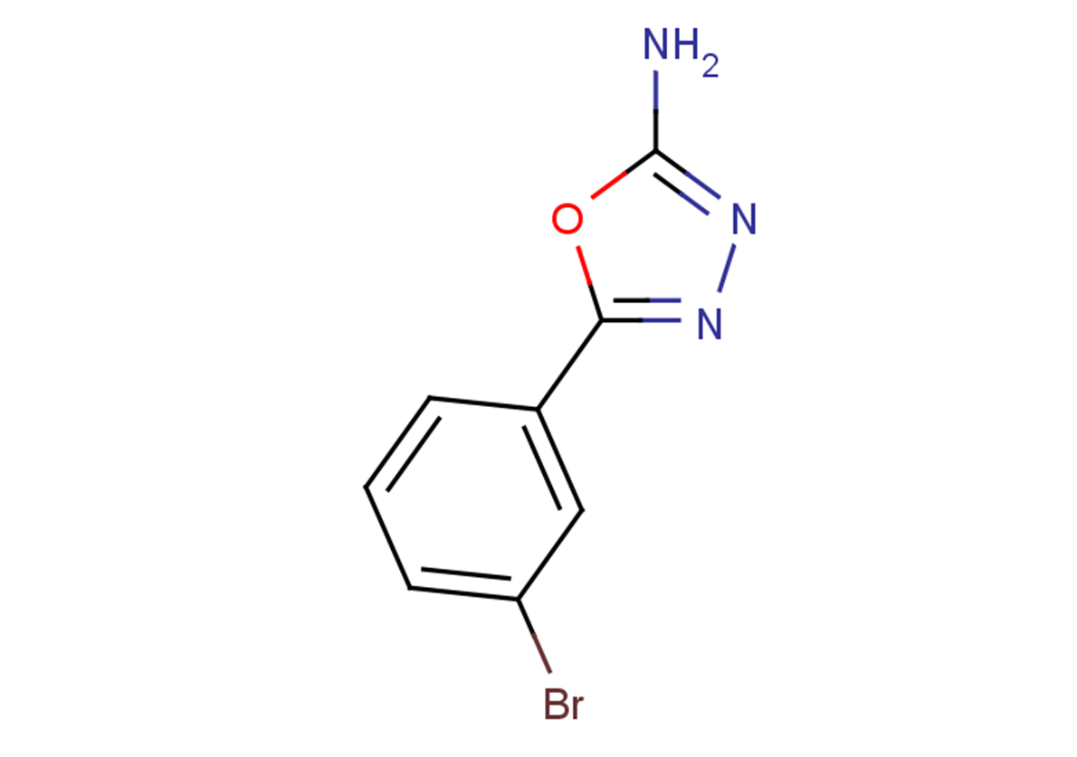 5-(3-bromophenyl)-1,3,4-oxadiazol-2-amine