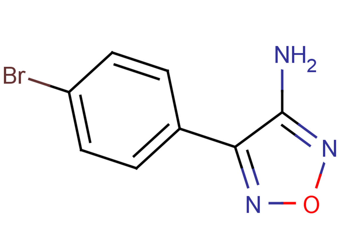 4-(4-bromophenyl)-1,2,5-oxadiazol-3-amine