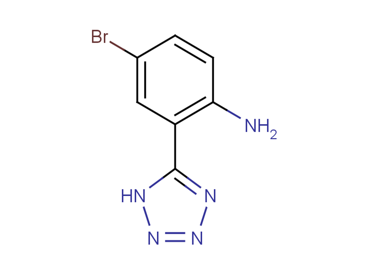 4-bromo-2-(1H-1,2,3,4-tetrazol-5-yl)aniline