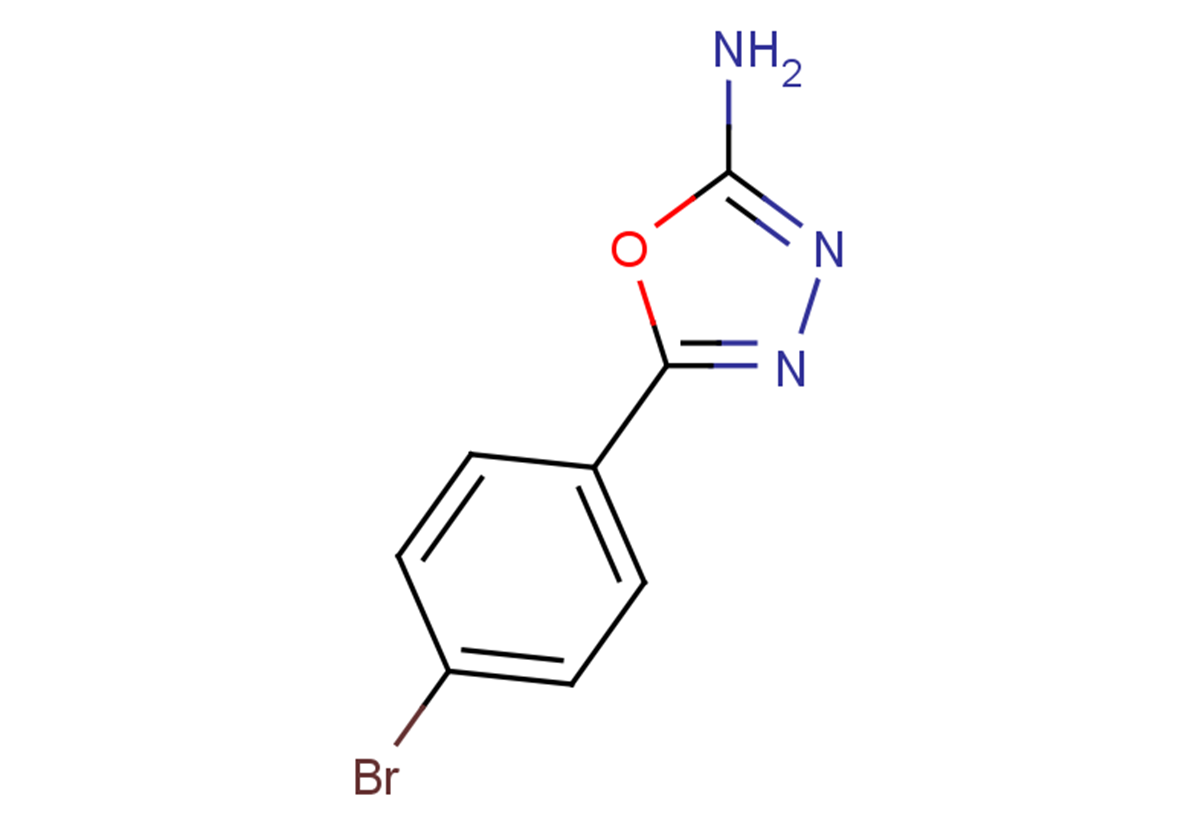 5-(4-bromophenyl)-1,3,4-oxadiazol-2-amine