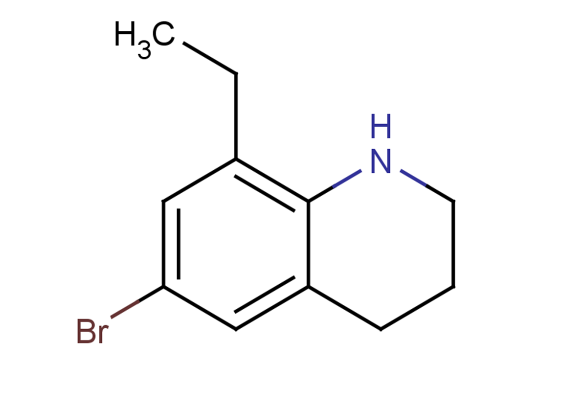 6-bromo-8-ethyl-1,2,3,4-tetrahydroquinoline