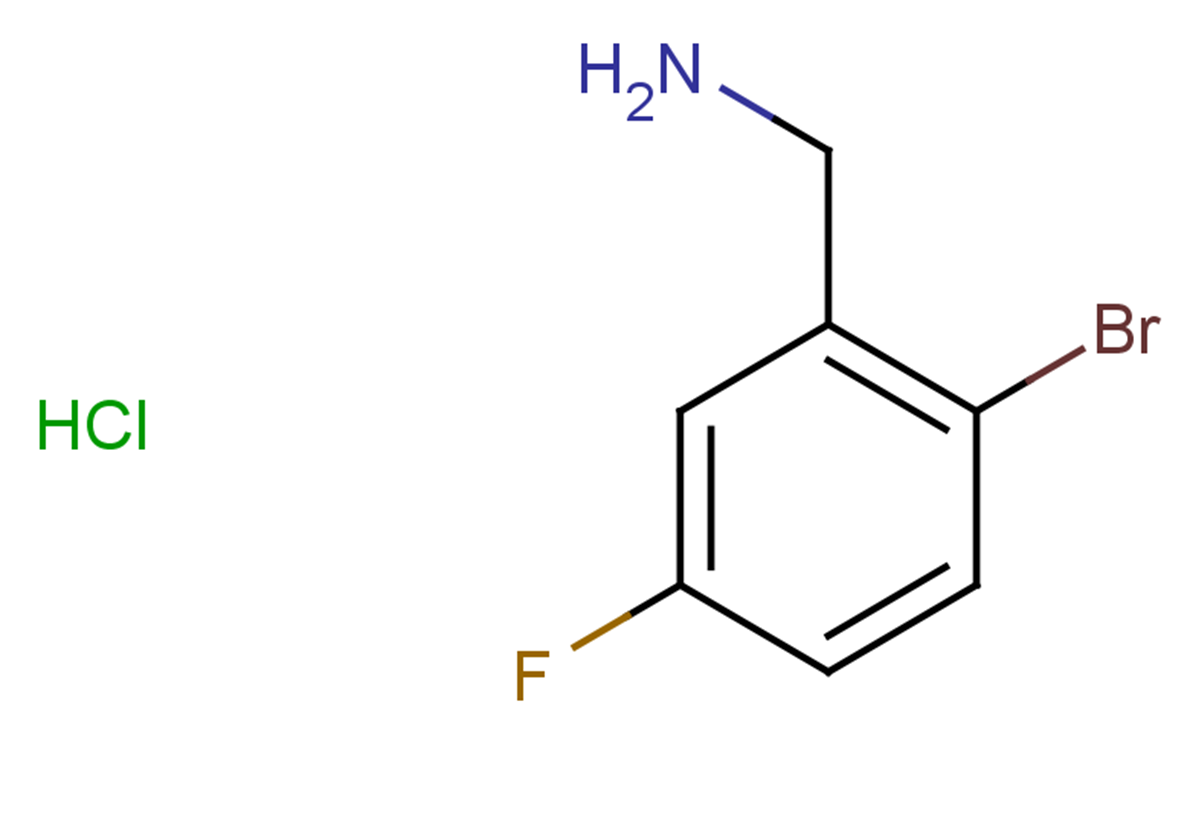 (2-bromo-5-fluorophenyl)methanamine hydrochloride