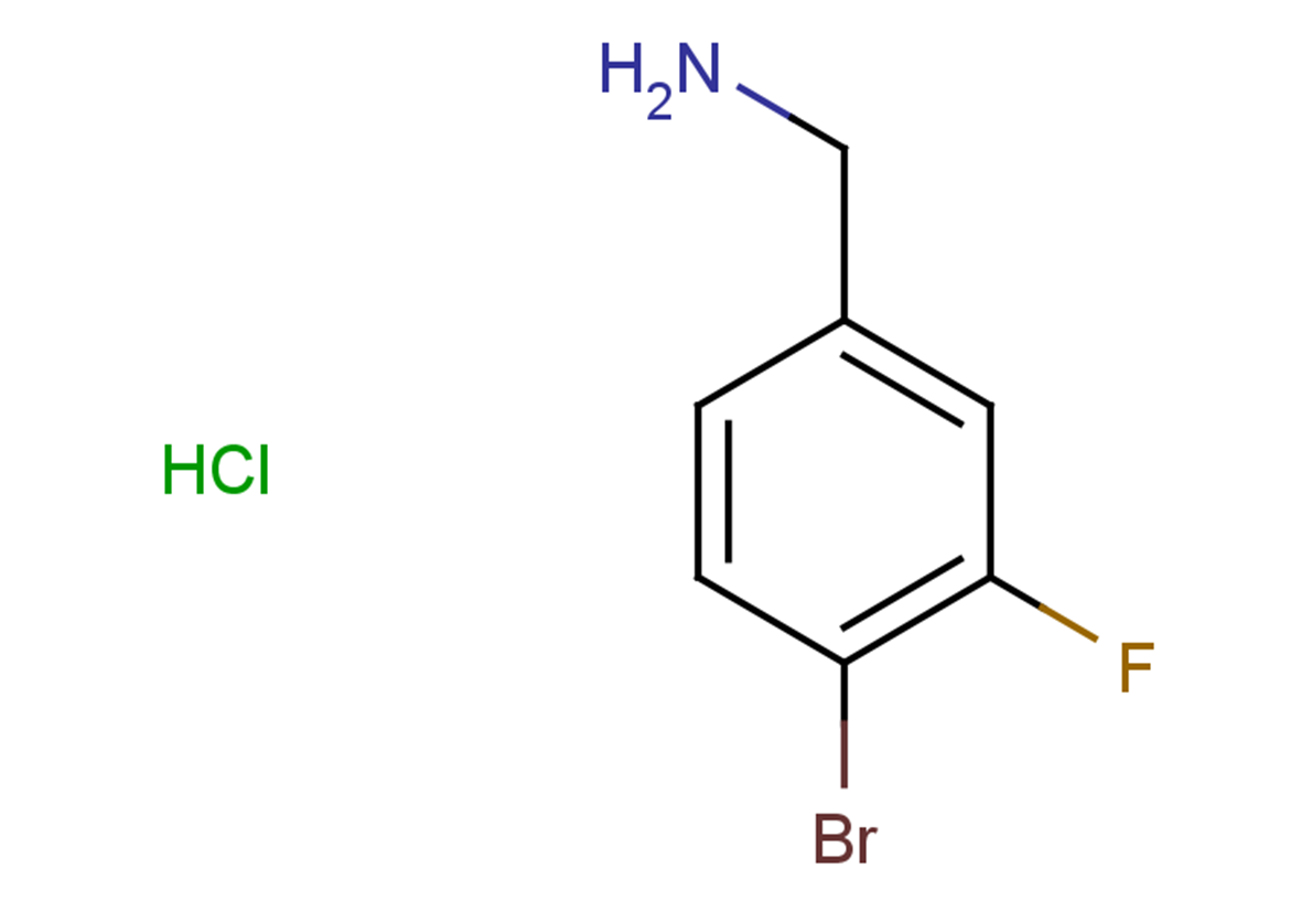 (4-bromo-3-fluorophenyl)methanamine hydrochloride