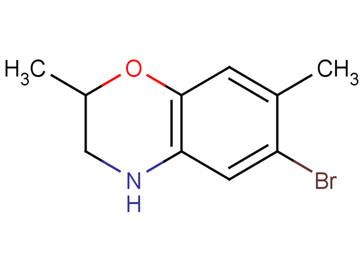 6-bromo-2,7-dimethyl-3,4-dihydro-2H-1,4-benzoxazine