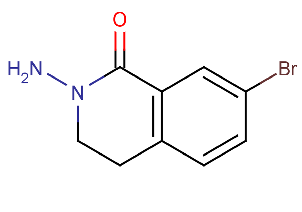 2-amino-7-bromo-1,2,3,4-tetrahydroisoquinolin-1-one