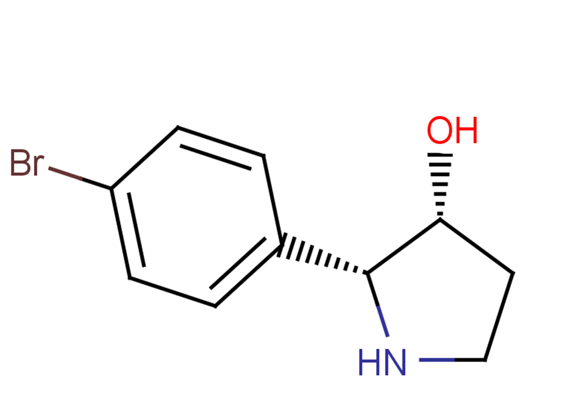 (2R,3R)-2-(4-bromophenyl)pyrrolidin-3-ol