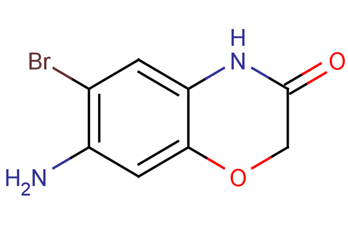 7-amino-6-bromo-3,4-dihydro-2H-1,4-benzoxazin-3-one