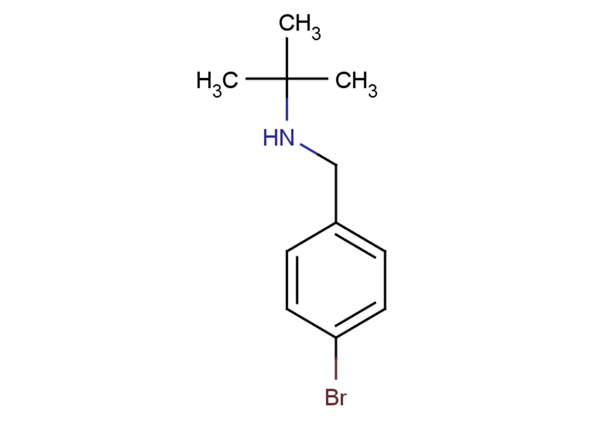 [(4-bromophenyl)methyl](tert-butyl)amine