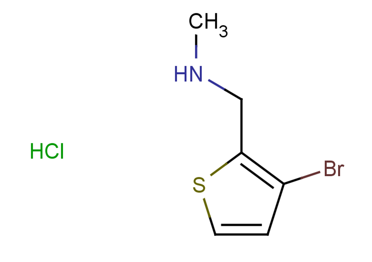 [(3-bromothiophen-2-yl)methyl](methyl)amine hydrochloride