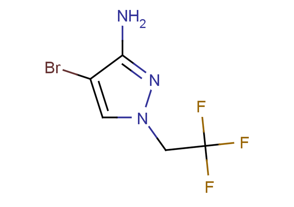 4-bromo-1-(2,2,2-trifluoroethyl)-1H-pyrazol-3-amine