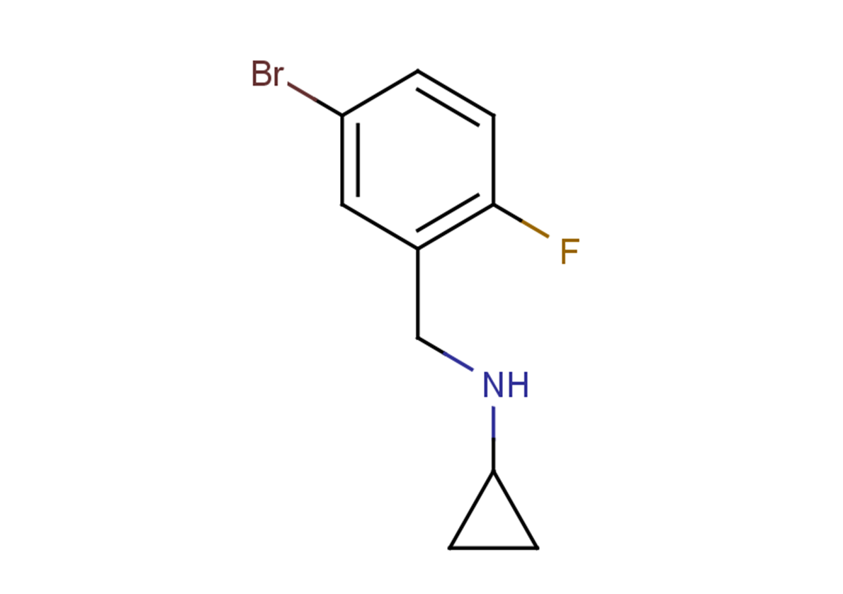 N-[(5-bromo-2-fluorophenyl)methyl]cyclopropanamine