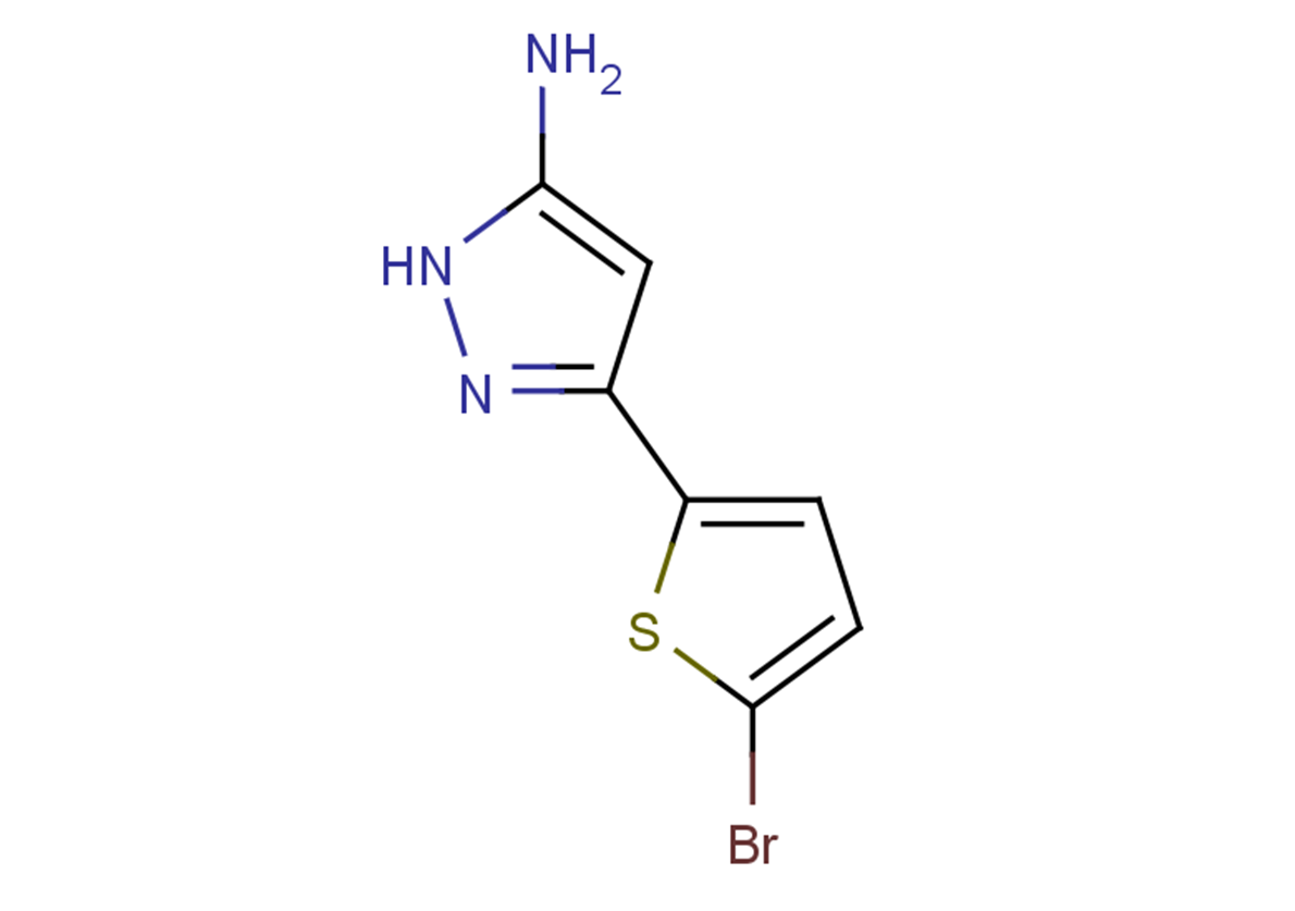 3-(5-bromothiophen-2-yl)-1H-pyrazol-5-amine