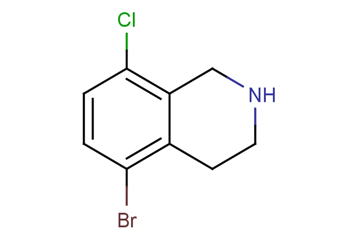 5-bromo-8-chloro-1,2,3,4-tetrahydroisoquinoline