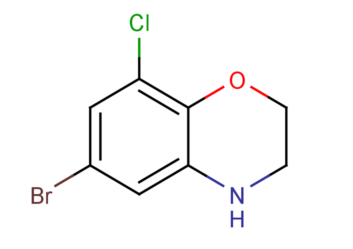 6-bromo-8-chloro-3,4-dihydro-2H-1,4-benzoxazine