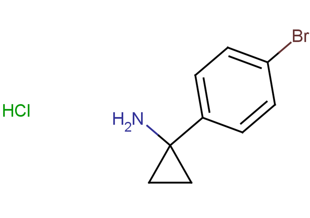 1-(4-bromophenyl)cyclopropan-1-amine hydrochloride
