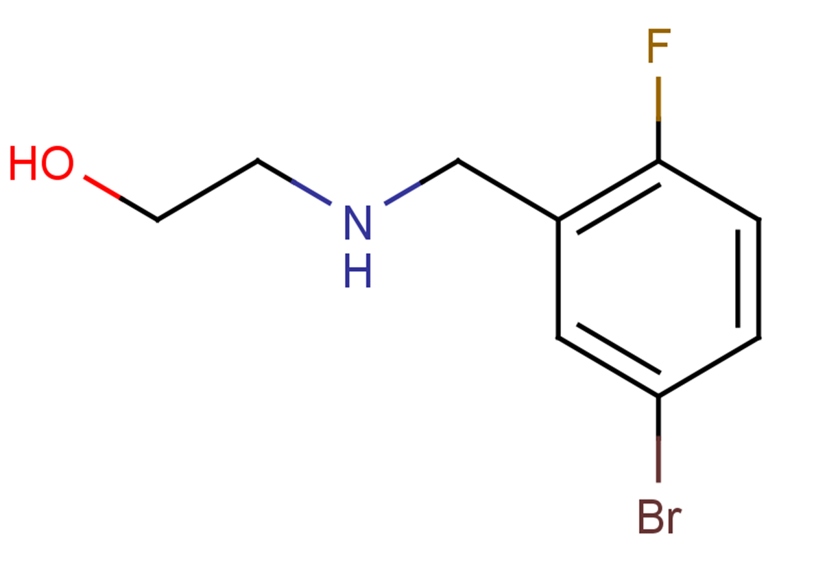 2-{[(5-bromo-2-fluorophenyl)methyl]amino}ethan-1-ol