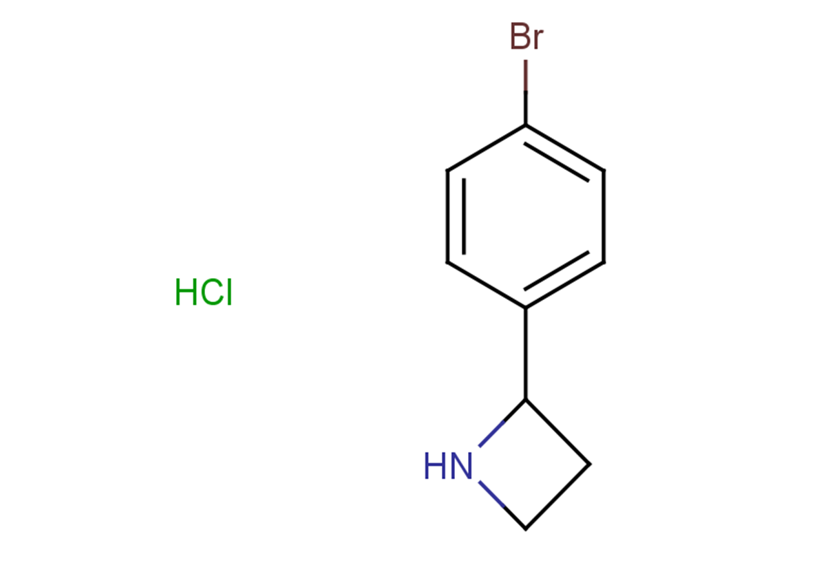 2-(4-bromophenyl)azetidine hydrochloride