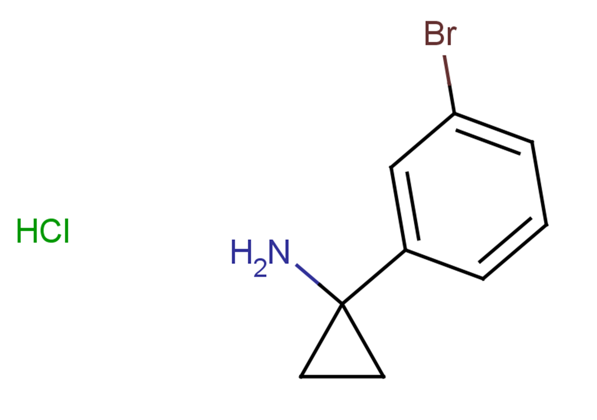 1-(3-bromophenyl)cyclopropan-1-amine hydrochloride
