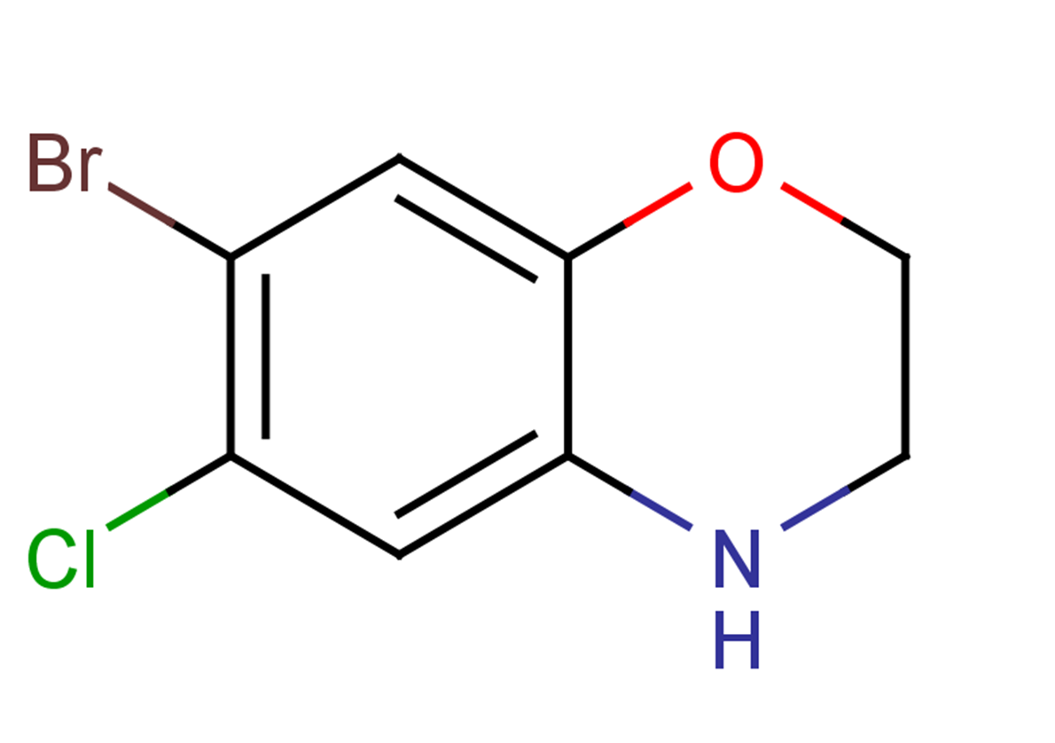 7-bromo-6-chloro-3,4-dihydro-2H-1,4-benzoxazine