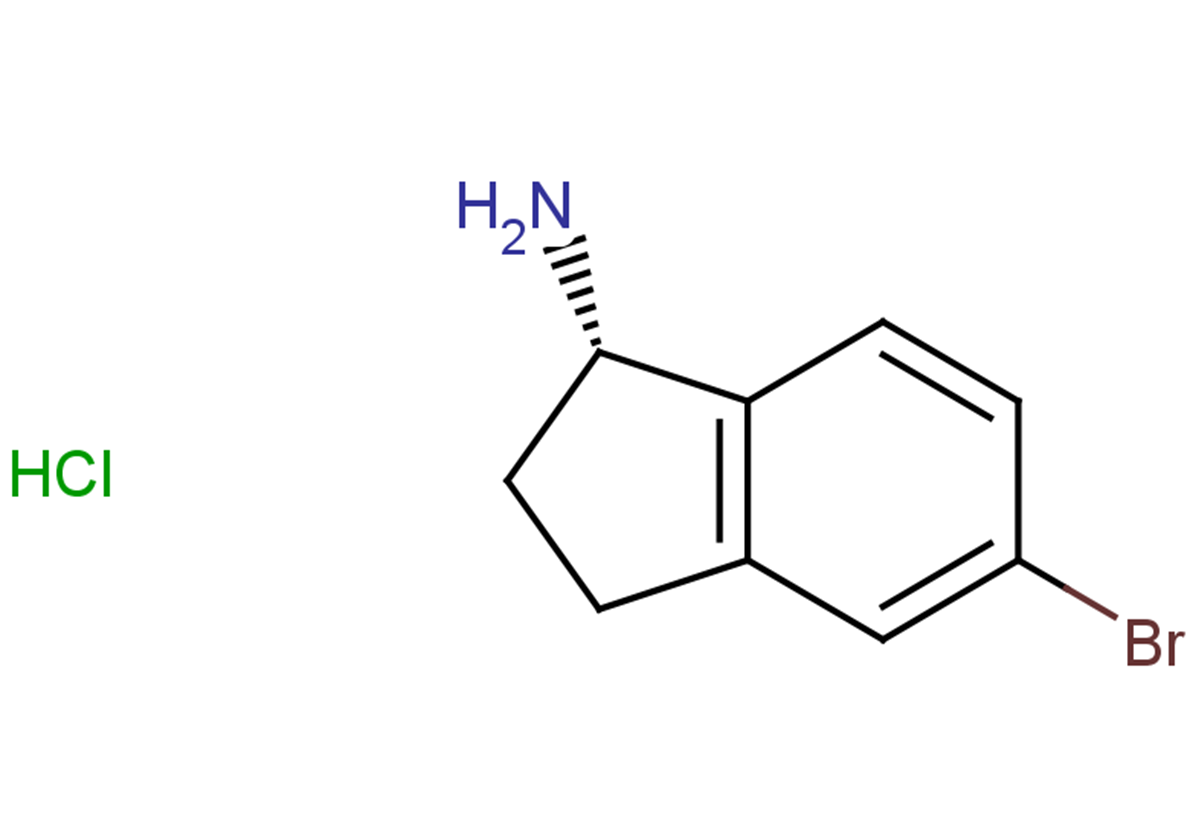 (1S)-5-bromo-2,3-dihydro-1H-inden-1-amine hydrochloride