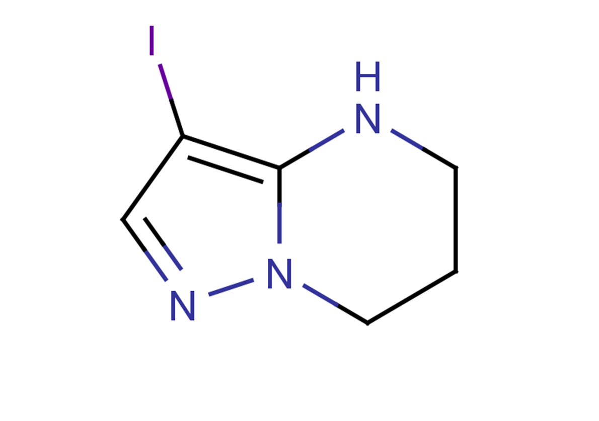 3-iodo-4H,5H,6H,7H-pyrazolo[1,5-a]pyrimidine