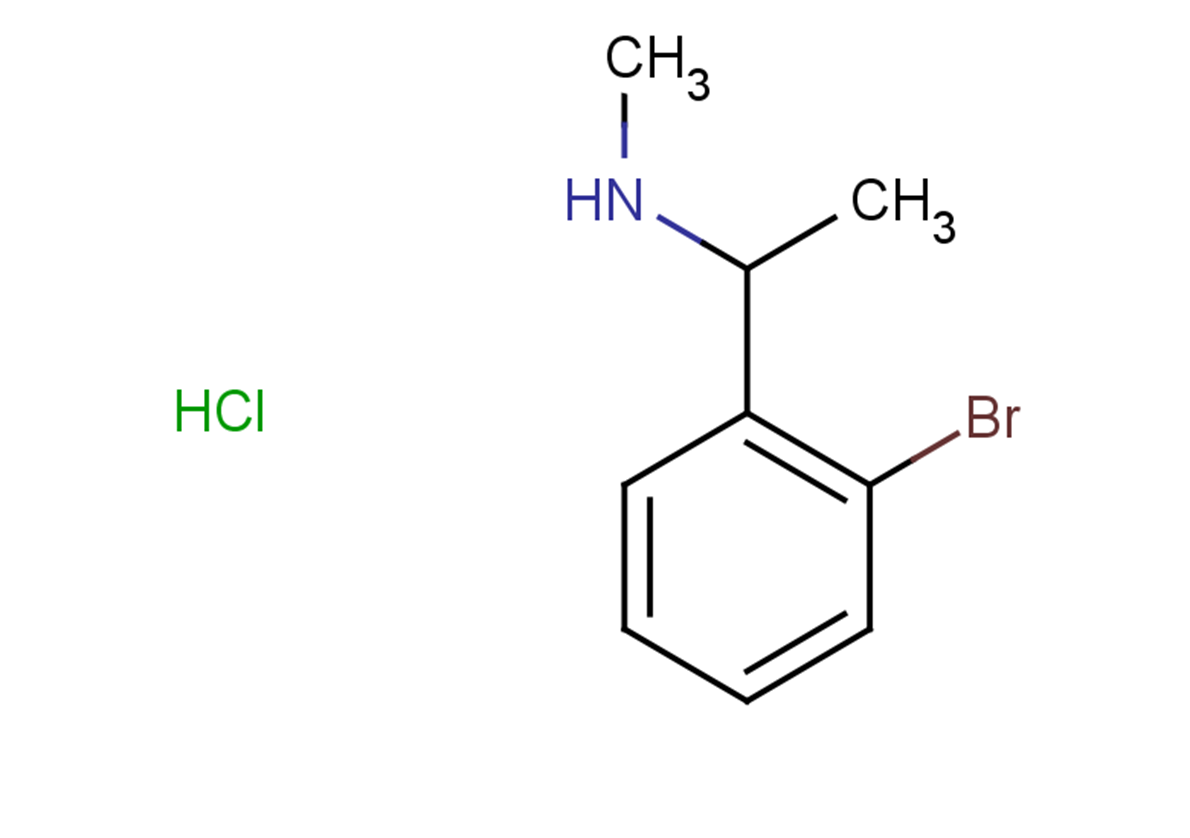 [1-(2-bromophenyl)ethyl](methyl)amine hydrochloride