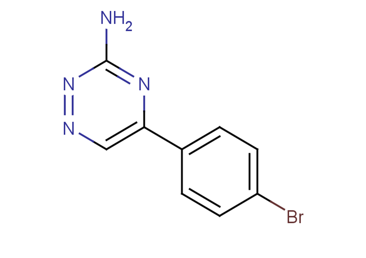 5-(4-bromophenyl)-1,2,4-triazin-3-amine