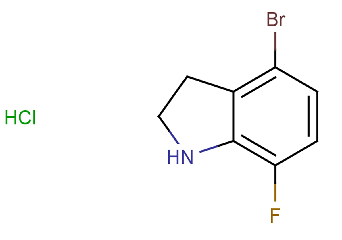 4-bromo-7-fluoro-2,3-dihydro-1H-indole hydrochloride