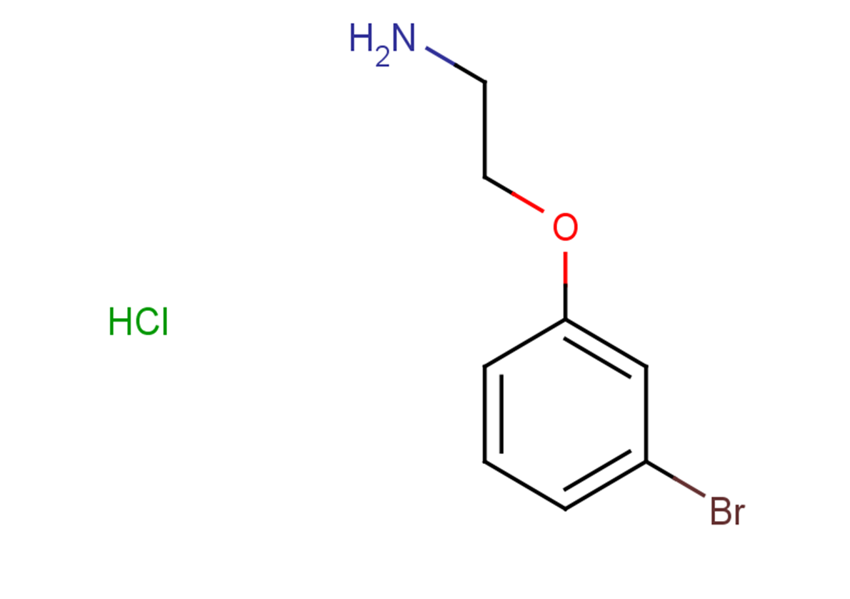 1-(2-aminoethoxy)-3-bromobenzene hydrochloride