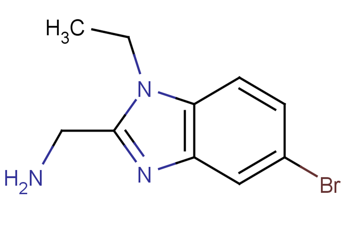 (5-bromo-1-ethyl-1H-1,3-benzodiazol-2-yl)methanamine
