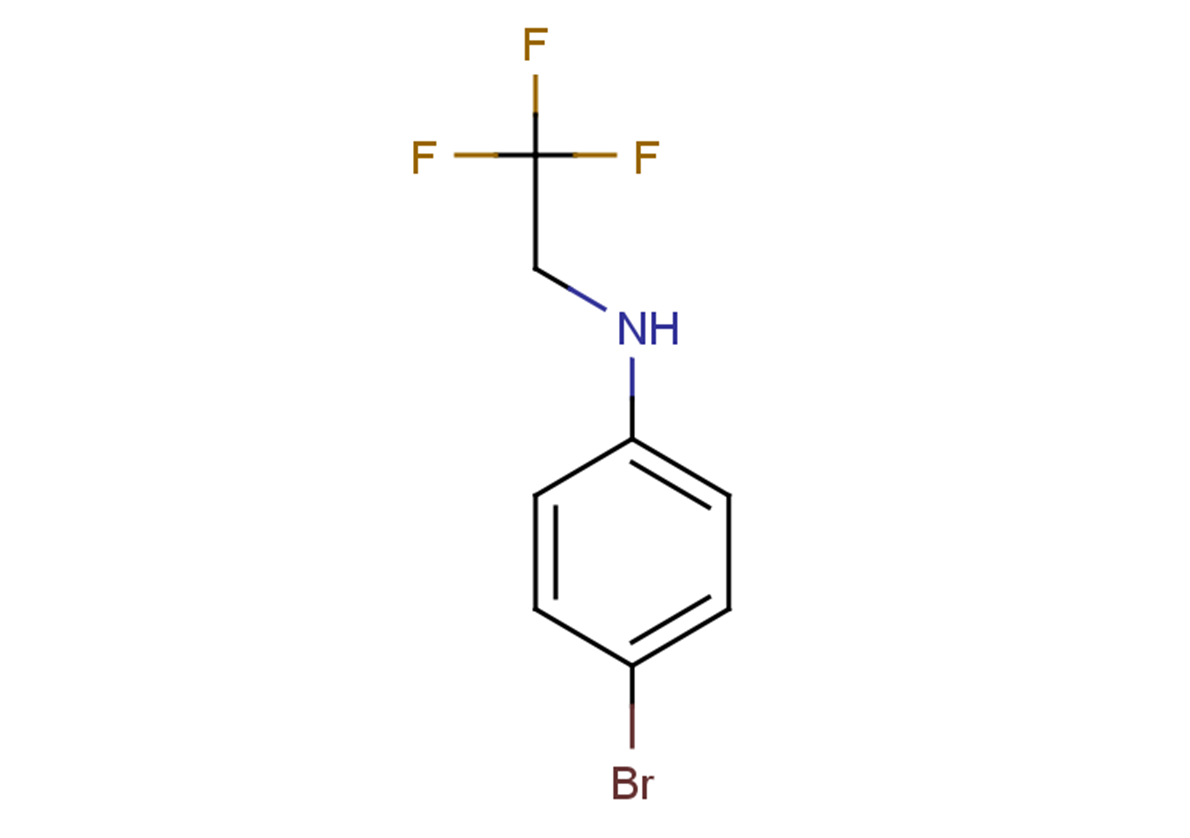 4-bromo-N-(2,2,2-trifluoroethyl)aniline