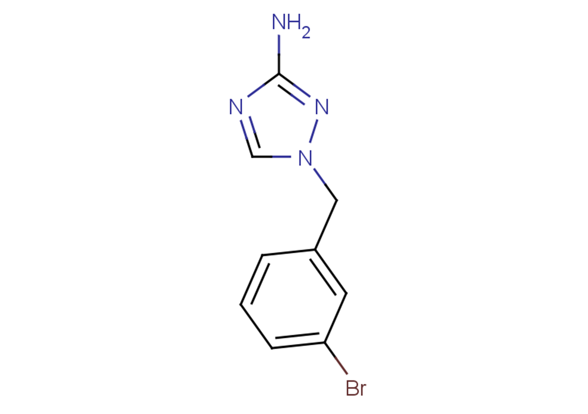 1-[(3-bromophenyl)methyl]-1H-1,2,4-triazol-3-amine