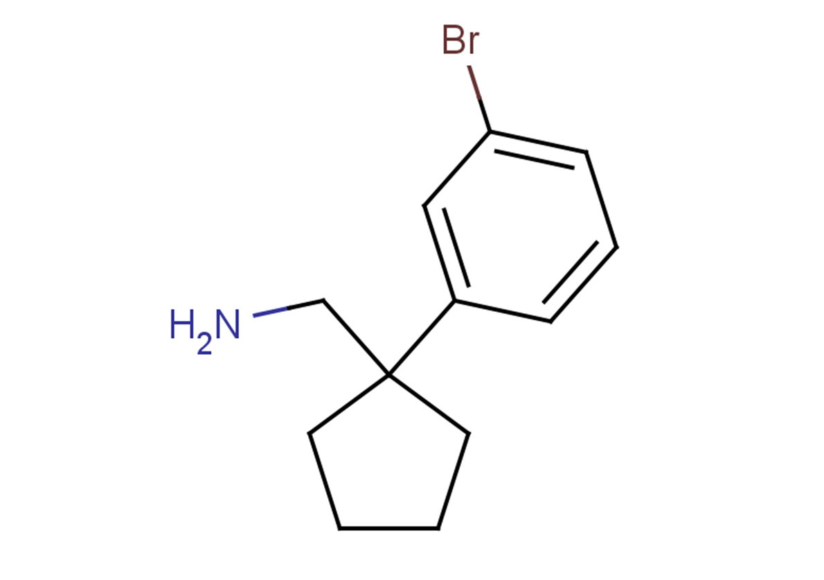 [1-(3-bromophenyl)cyclopentyl]methanamine