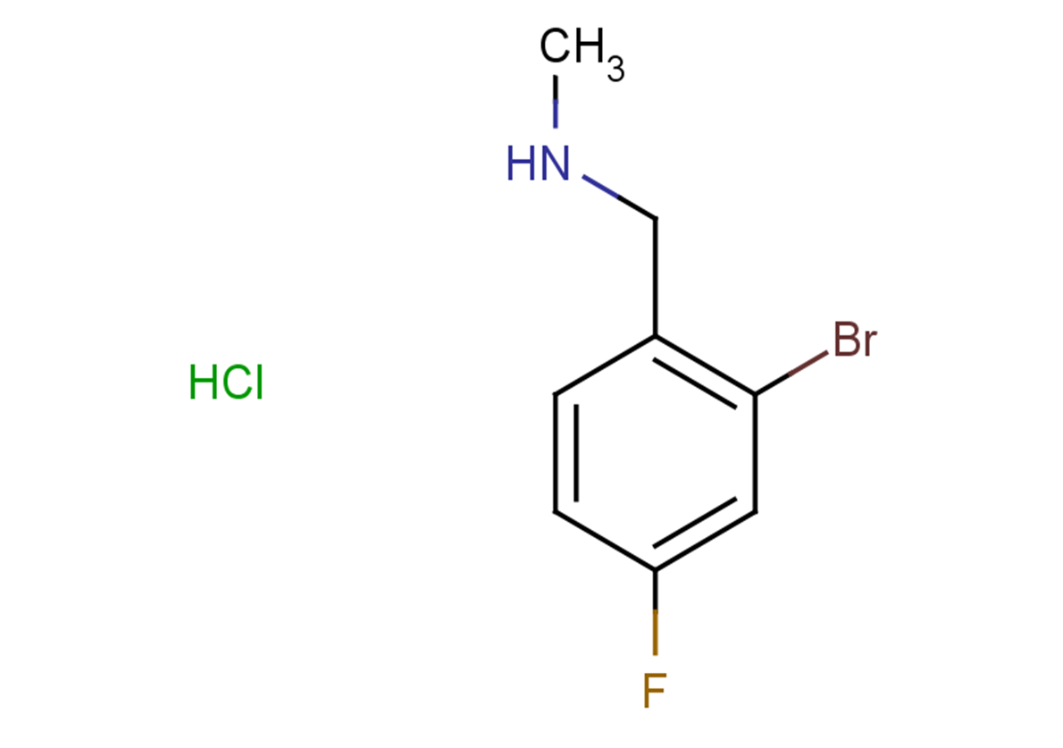 [(2-bromo-4-fluorophenyl)methyl](methyl)amine hydrochloride