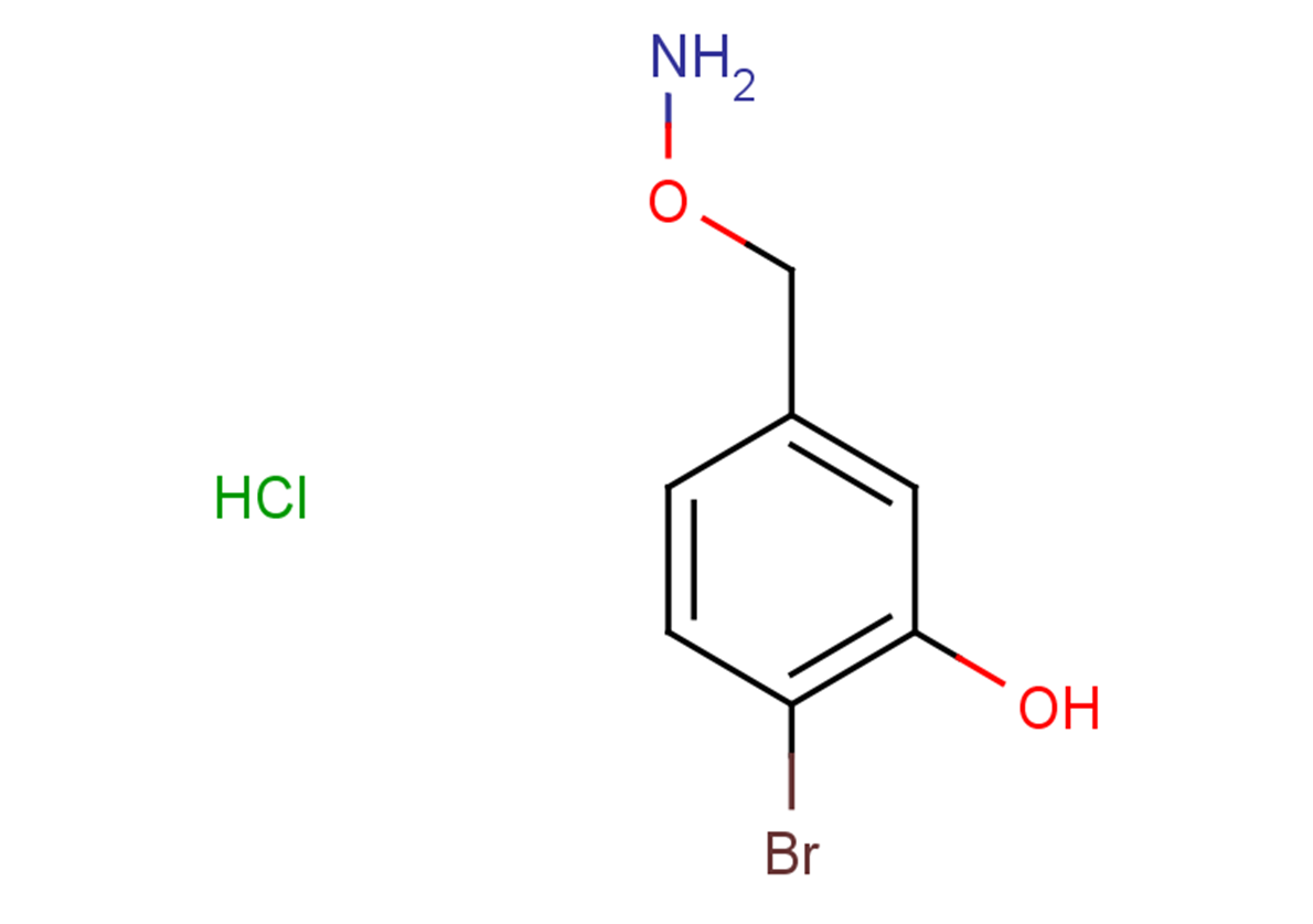 5-[(aminooxy)methyl]-2-bromophenol hydrochloride
