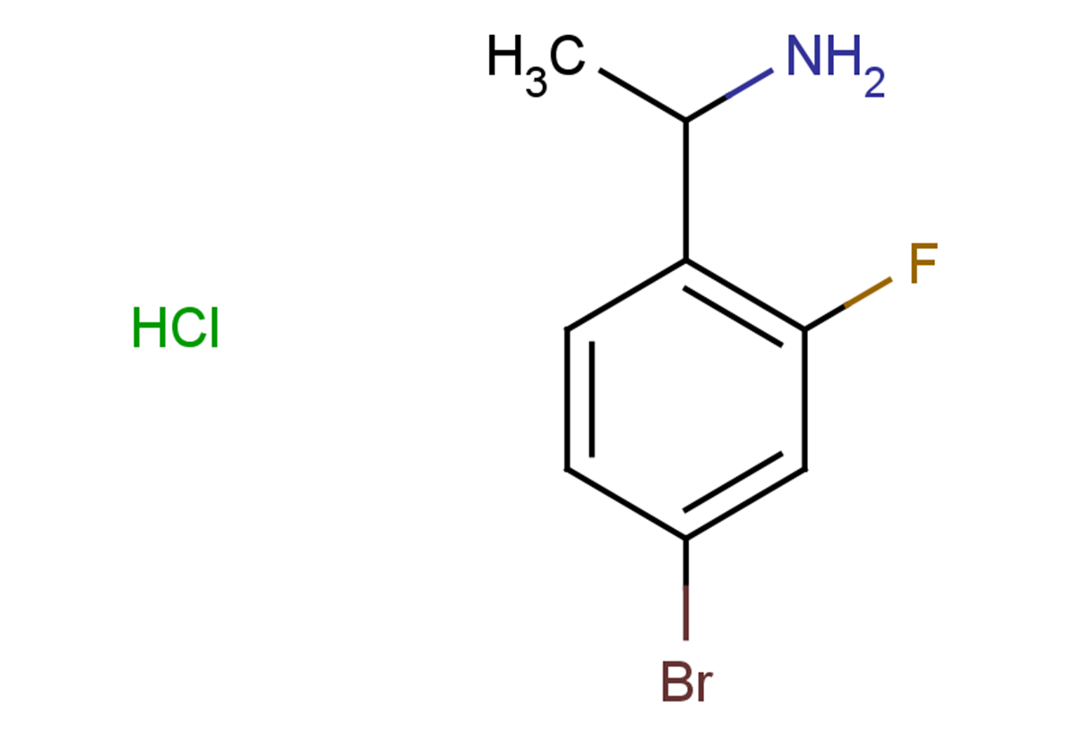 1-(4-bromo-2-fluorophenyl)ethan-1-amine hydrochloride