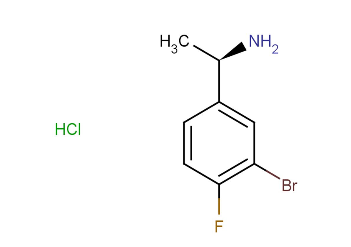 (1R)-1-(3-bromo-4-fluorophenyl)ethan-1-amine hydrochloride