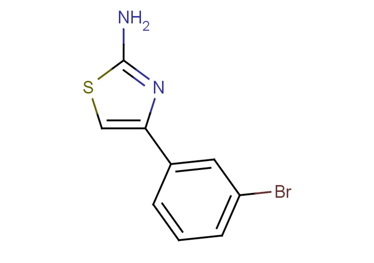 4-(3-bromophenyl)-1,3-thiazol-2-amine