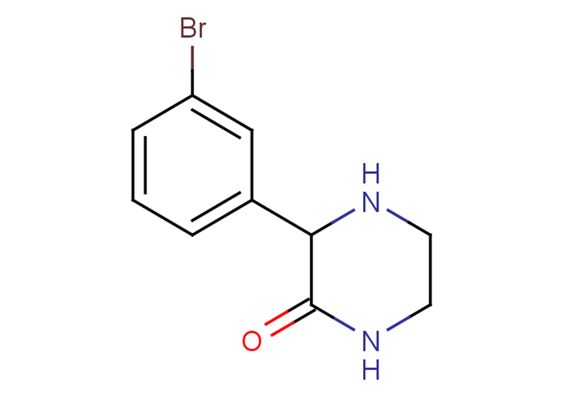 3-(3-bromophenyl)piperazin-2-one