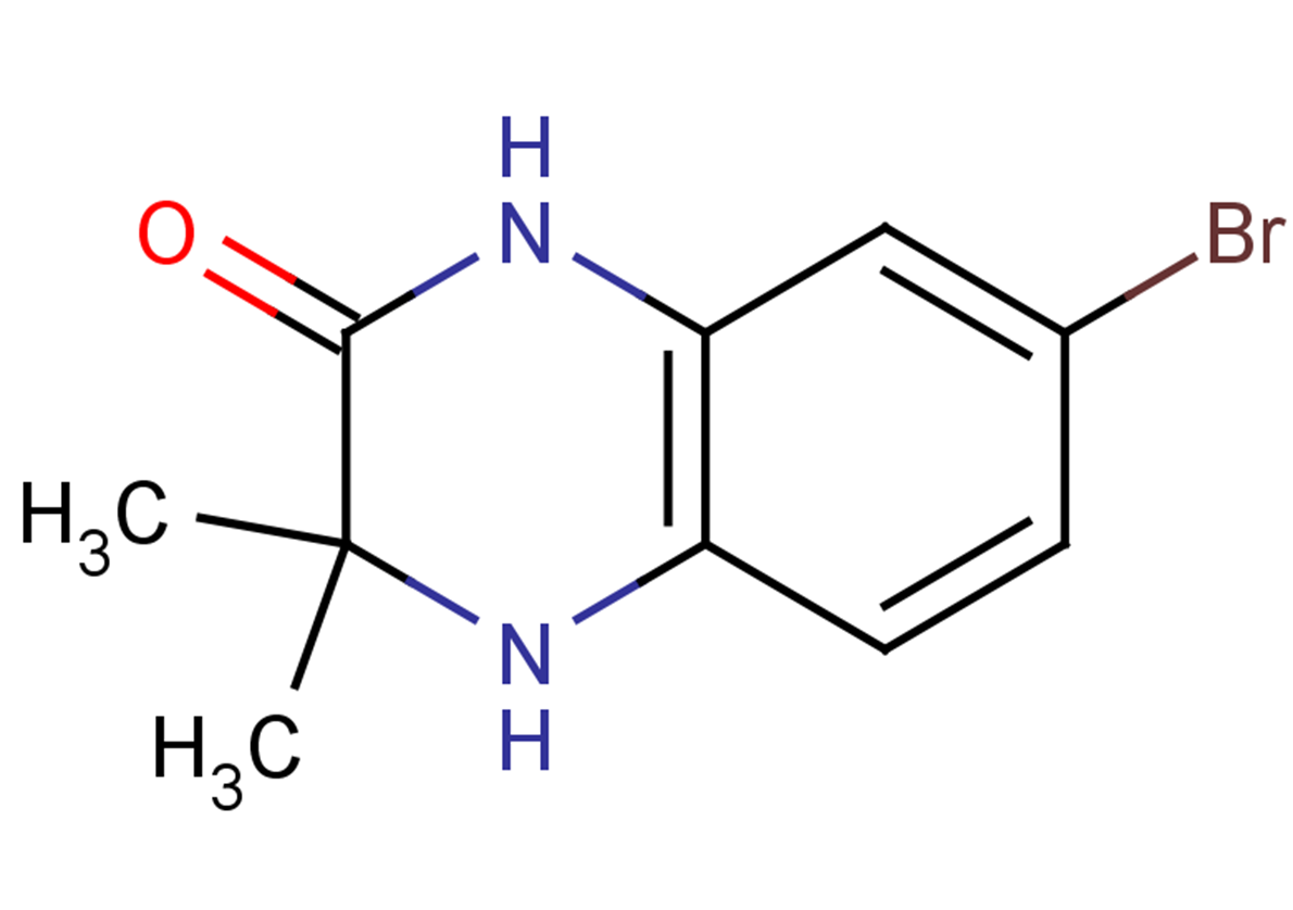7-bromo-3,3-dimethyl-1,2,3,4-tetrahydroquinoxalin-2-one
